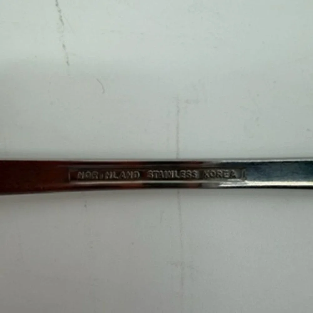 Oneida Northland Post Road Stainless Iced Tea Spoons Set of 2 Long Handle 7.75